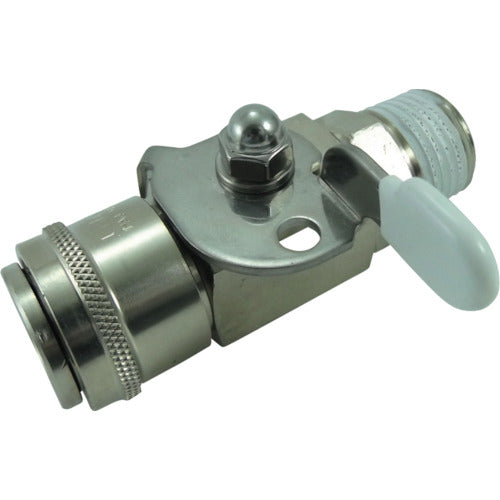 Chiyoda Metal Coupling Megaflow No residual pressure processing function R1/2 MVS-4M 1 pc