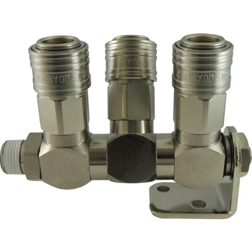 チヨダ フリージョイントCHS 3分岐ユニバーサルタイプ R3/8 CHFJ-3U03 1 個