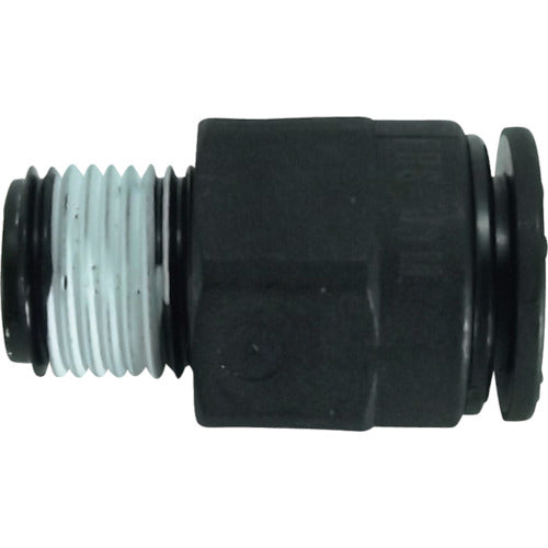 Chiyoda Tube Fitting Five Resin Male Connector 8mm R1/8 FR8-01M 1 pc