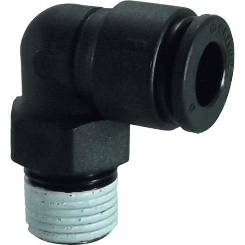 치요다 튜브 피팅 파이브 수지 메일 엘보 6mm·R1/8 FR6-01ML 1개