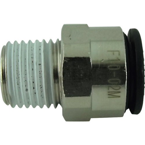 チヨダ ファイブメイルコネクタ 10mm・R1/4 F10-02M 1 個