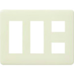 Panasonic Full Color Modern Plate for 8 Pieces W WN6008W 1 piece