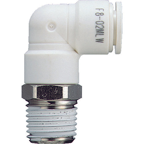 치요다 파이브 메일 엘보 W(흰색) 8mm·R1/4 F8-02MLW 1개