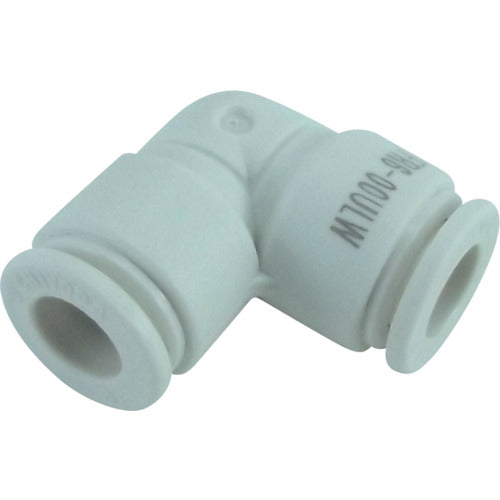 チヨダ チューブ継手 ファイブユニオンエルボ W(白) 6mm FR6-00ULW 1 個