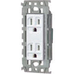 파나소닉 어드밴스 S 매립 접지 더블 콘센트 WTL131249W 1개