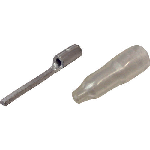 Nichifu bare crimp terminal (BT type) Blade type with insulating cap (50 pcs) BT 0.3-11-C 1 box