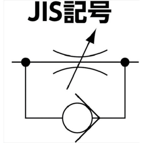 치요다 후지 스피드 컨트롤러 α(수지) 미터 아웃 6mm・M5×0.8 6R-M5SC-O 1개