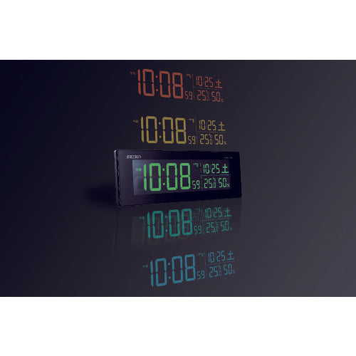 SEIKO 시리즈 C3 교류식 디지털 전파 탁상시계 DL305K 1개