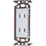 Panasonic コスモワイド埋込ダブルコンセント WTF1502WK 1 個