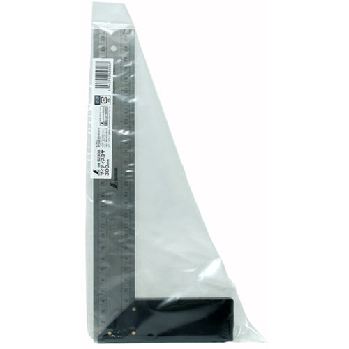 Shinwa Mighty Square 300mm front and back cm scale 62308 1 piece