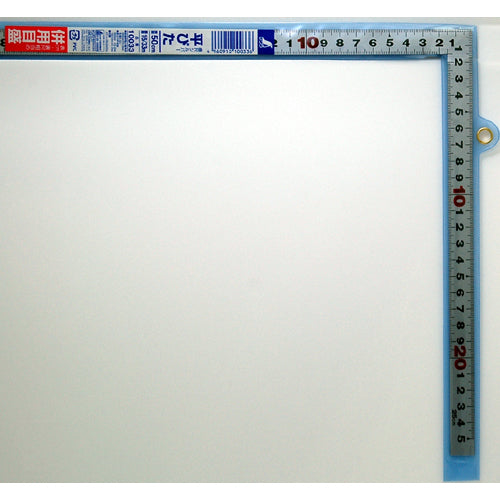 Shinwa Curved Ruler Flat 50cm Back 6 Scale 10033 1 Piece