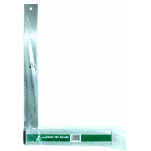 Shinwa Aluminum Square Base 400mm 74114 1 pc