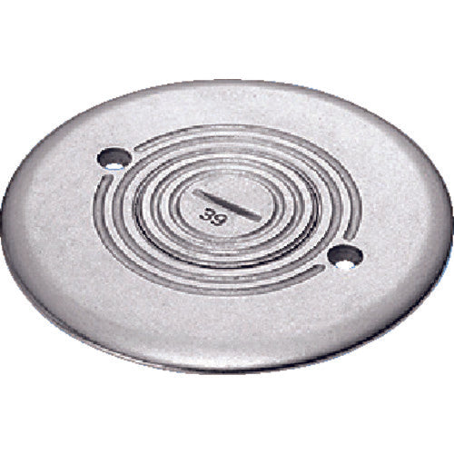 Panasonic Floor Plate Fixed Type Silver Round Type 39 DUK7002 1 piece
