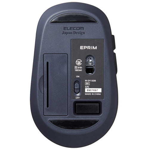 エレコム 5ボタンBlueLED無線マウス M-DY13DBBK 1 個