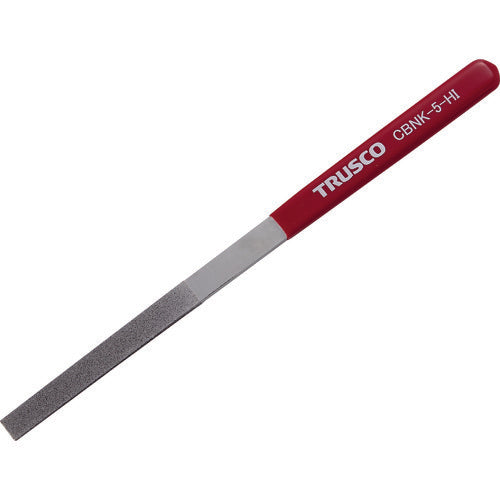 TRUSCO CBN File for Metalworking, Set of 5, Flat, CBNK-5-HI, 1 Piece