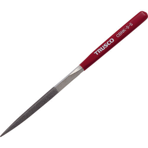 TRUSCO CBNヤスリ 鉄工用 5本組 三角 CBNK-5-S 1 本