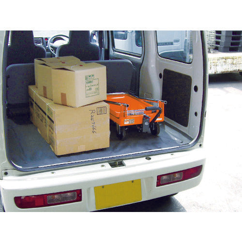 TRUSCO ハンドリフター 120kg 折りたたみ式350X570 HLFA-S120 1 台