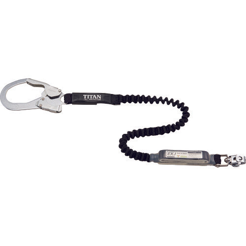Titan EXJ Expandable Strap Type 1 Lanyard Black Single (Fall Arrest Device) HL-EB 1 Piece