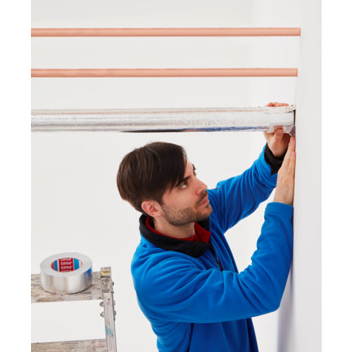 TESA Aluminum Tape with Release Paper 50mm x 50m 60652-50-50 1 Roll