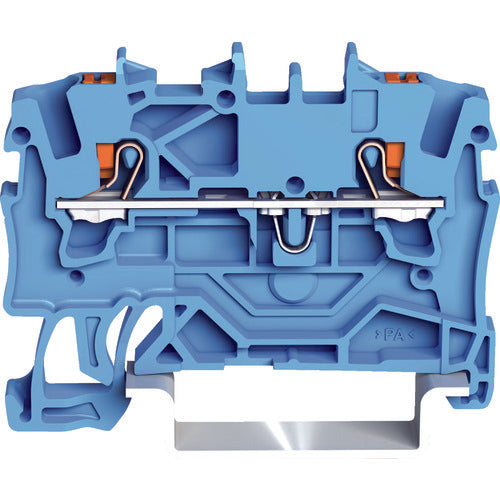 WAGO Push Button Operation Type Spring Type Relay Terminal Block 2201 Series 2-Wire Type 2201-1204-PK 1 Piece
