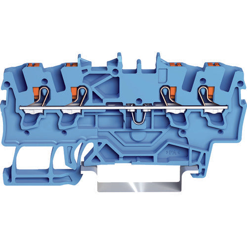 WAGO Push Button Operation Type Spring Type Junction Terminal Block 2201 Series 4-Wire Type 2201-1404-PK 1 Piece