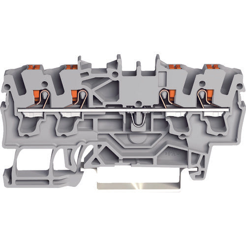 WAGO Push Button Operation Type Spring Type Relay Terminal Block 2202 Series 4-Wire Type 2202-1401-PK 1 Piece