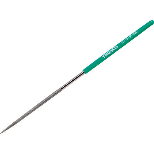 TRUSCO ダイヤモンドヤスリ 精密用#400 丸 1本入 全長180mm(8本組サイズ) GS-8-M-400 1 本
