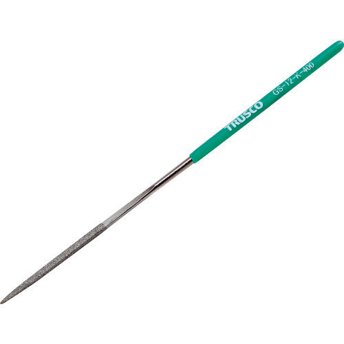 TRUSCO ダイヤモンドヤスリ 精密用#400 角 1本入 全長140mm(12本組サイズ) GS-12-K-400 1 本