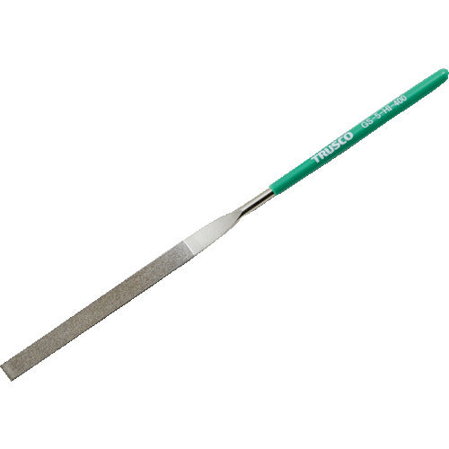 TRUSCO ダイヤモンドヤスリ 精密用#400 平 1本入 全長200mm(5本組サイズ) GS-5-HI-400 1 本