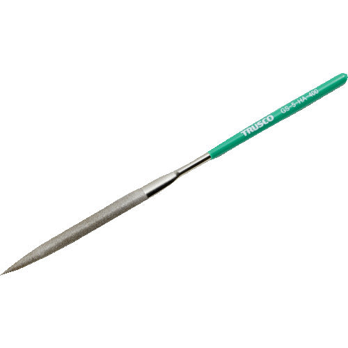 TRUSCO ダイヤモンドヤスリ 精密用#400 半丸 1本入 全長200mm(5本組サイズ) GS-5-HA-400 1 本