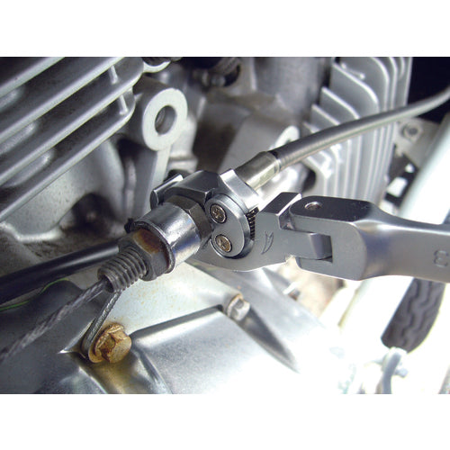 スーパー 配管用レンチ オープンラチェットレンチ(フレックスタイプ)L:154mm 呼び:10 RCW10F 1 丁