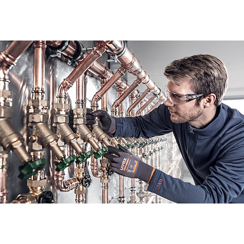 UVEX ニトリル背抜き手袋 アスレティック オールラウンド XS 6002866 1 双