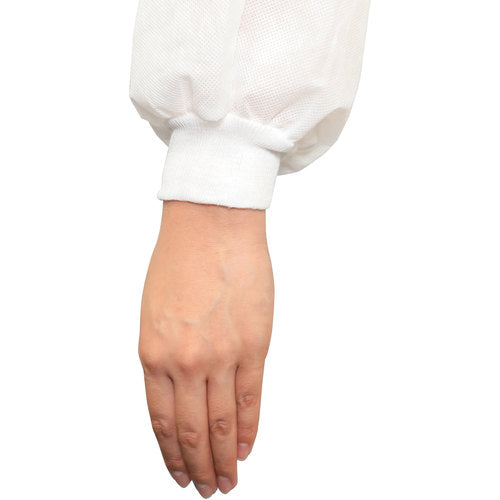 Kawanishi non-woven coveralls, stand-up collar type, size L, 7024-L, 1 unit