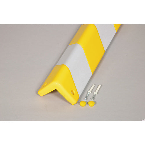 CAR-BOY PU 쿠션 L자형 1m 옐로우/화이트 PU-24 1개