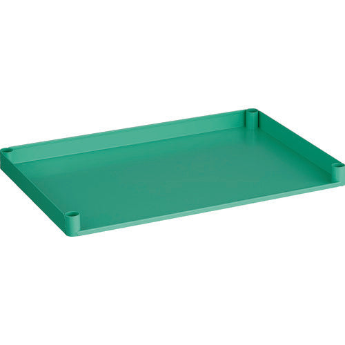 TRUSCO Steel Cart Three-Sided Shelf for Tool Carts and Phoenix Carts W750 x D500 Young Green PEW-75HT-YG 1 Piece