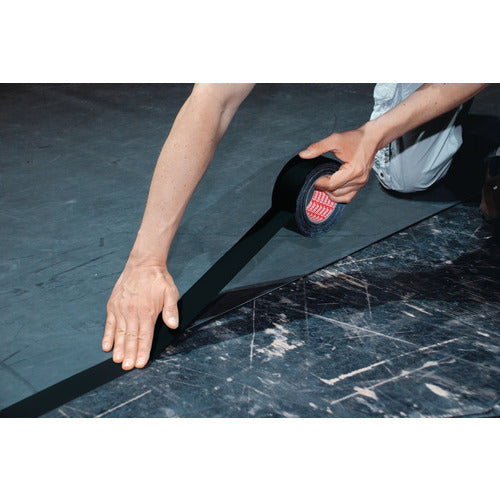 tesa 補修用布テープ 黒 50mmx25m 4651-50-25-B 1 巻