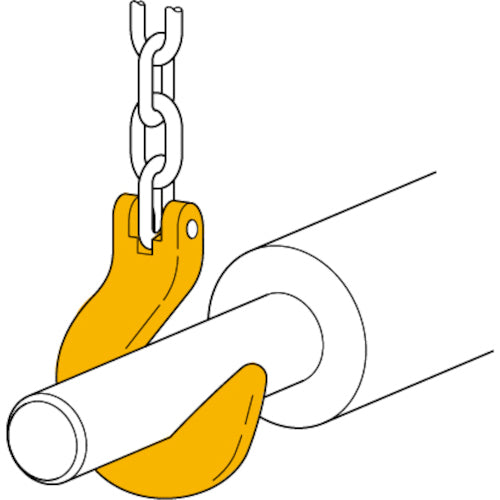 KITO チェンスリング カナグ部材(ピンタイプ) ファンドリフックVSF 基本使用荷重1.1t VSF06 1 個