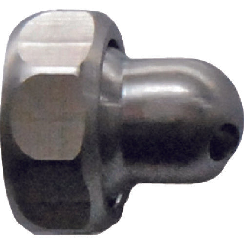 ヒルトライン ステンレス製クーラントホース(1/4ホースシステム)用30°丸ノズル Φ3.0ショート×穴数1(アジャストナット入り) 1DU-30EK 1 個