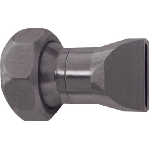 ヒルトライン ステンレス製クーラントホース(1/2ホースシステム)用フレアノズル ストレートジェット 幅18×厚み2.5 2DU-SL-25-GS 1 個