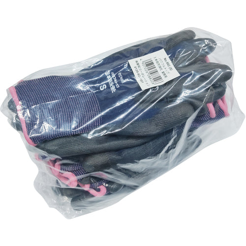 トワロン まとめ買い ウレタン背抜き手袋 パワフルトップ3本指先強化 S (10双入) 882-S 1 袋