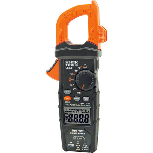 KLEIN デジタルクランプメーター 交流・直流電流測定用 CL800A 1 台