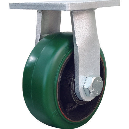 SAMSONG Forged Heavy Duty Heat Resistant Urethane Wheels Fixed 152mm TP7360R-01-PCI 1 pc