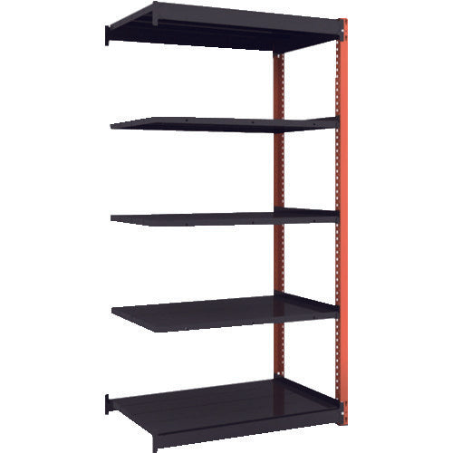 TRUSCO Lightweight Boltless Shelf TSUG Type Connecting Type 900X640XH1800 TSUG100-63L-5B-BK 1 Unit