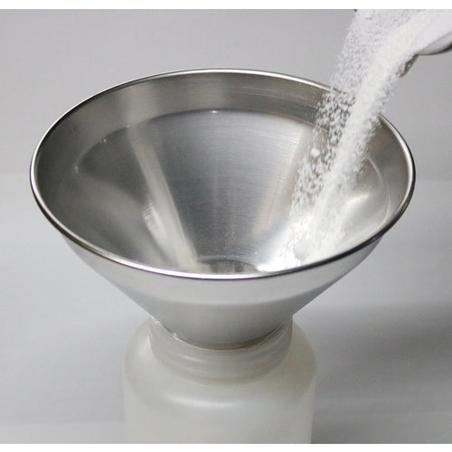 TRUSCO Stainless steel wide-mouth funnel with fittings (powder funnel) Upper diameter φ210 x lower diameter φ48 x total length 167, leg length 65 SRTH210 1 pc