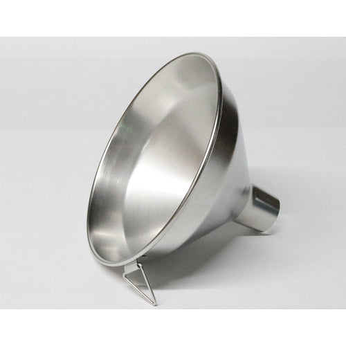 TRUSCO Stainless Steel 18L Can Funnel, Upper Diameter φ155 x Lower Diameter φ27 x Total Length 105, Leg Length 28, SRT1T155, 1 pc