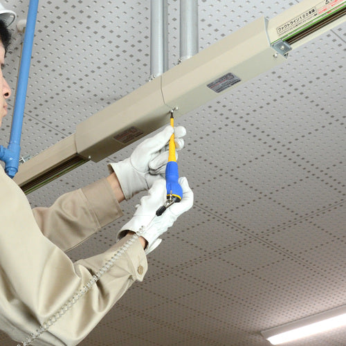 ANNEX Insulated screwdriver, anti-drop slim, cutting edge -6 x shaft length 100mm, tip shaft length Φ6 1785-6-100 1 piece