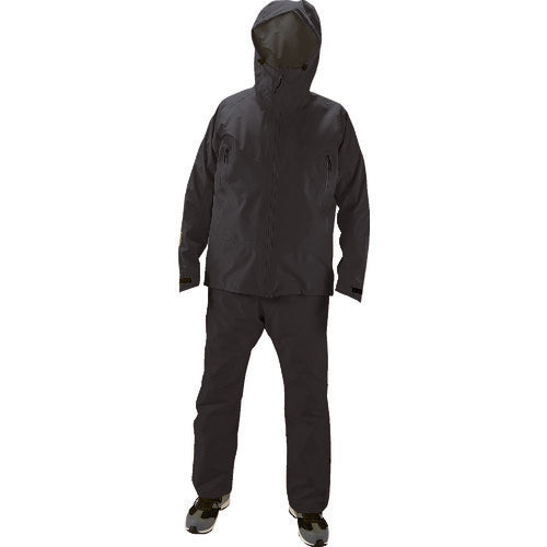 TRUSCO 【次回11月入荷予定】ゴアテックスワークレインウェア ブラック 3L GXPW-3L-BK 1 着