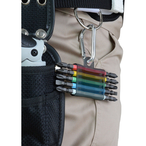 Annex 5-piece Bit Holder, Clear Black, ABHB-5CK, 1 piece