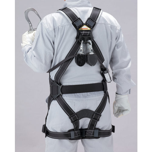 토요 세프티 풀 하네스형 권취식(소형) 타입 1 더블 랜야드 NO.FGH-133W 1개