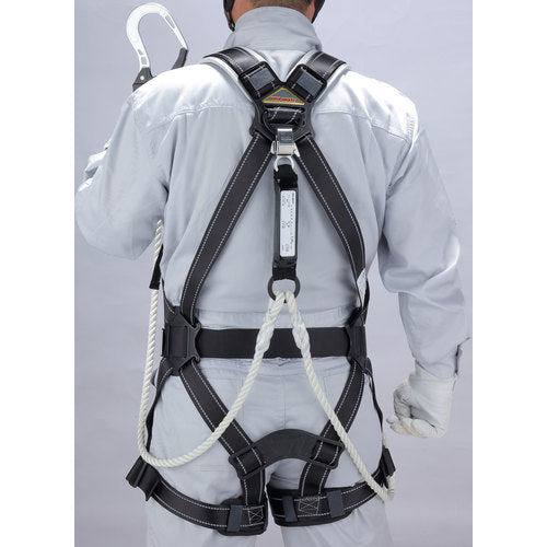 토요 세프티 풀 하네스 로프 식 (타입 1) 더블 랜야드 NO.FGH-55W 1 개